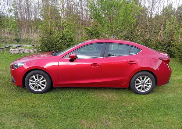 Mazda 3 cena 51000 przebieg: 121200, rok produkcji 2014 z Wysoka małe 137